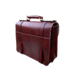 Business Premium Briefcase | Luxury Leather Bag with Brass Fittings | High-Quality Office Satchel Handbag | Elegant Classic Design for Businessmen | Jaipurio